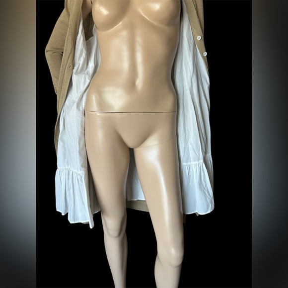 Hoss Intropia Button Front Sweater Dress Fully Lined Retro Women XS Grannycore - Picture 2 of 11